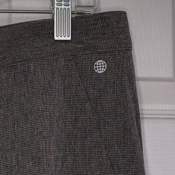 Adidas Crosshatch Golf Shorts NEW Mens 32 Black White Pockets Activewear Preppy - Picture 5 of 10